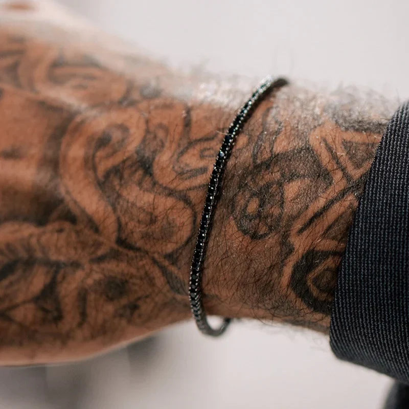 NOBLETHREADS BLACK BRACELET