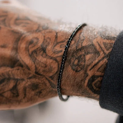 NOBLETHREADS BLACK BRACELET