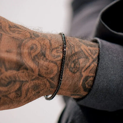 NOBLETHREADS BLACK BRACELET
